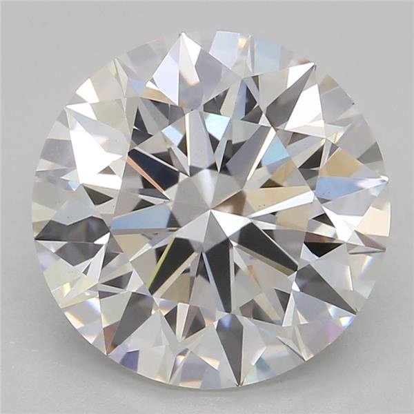 2.55ct F VS1 Rare Carat Ideal Cut Round Lab Grown Diamond