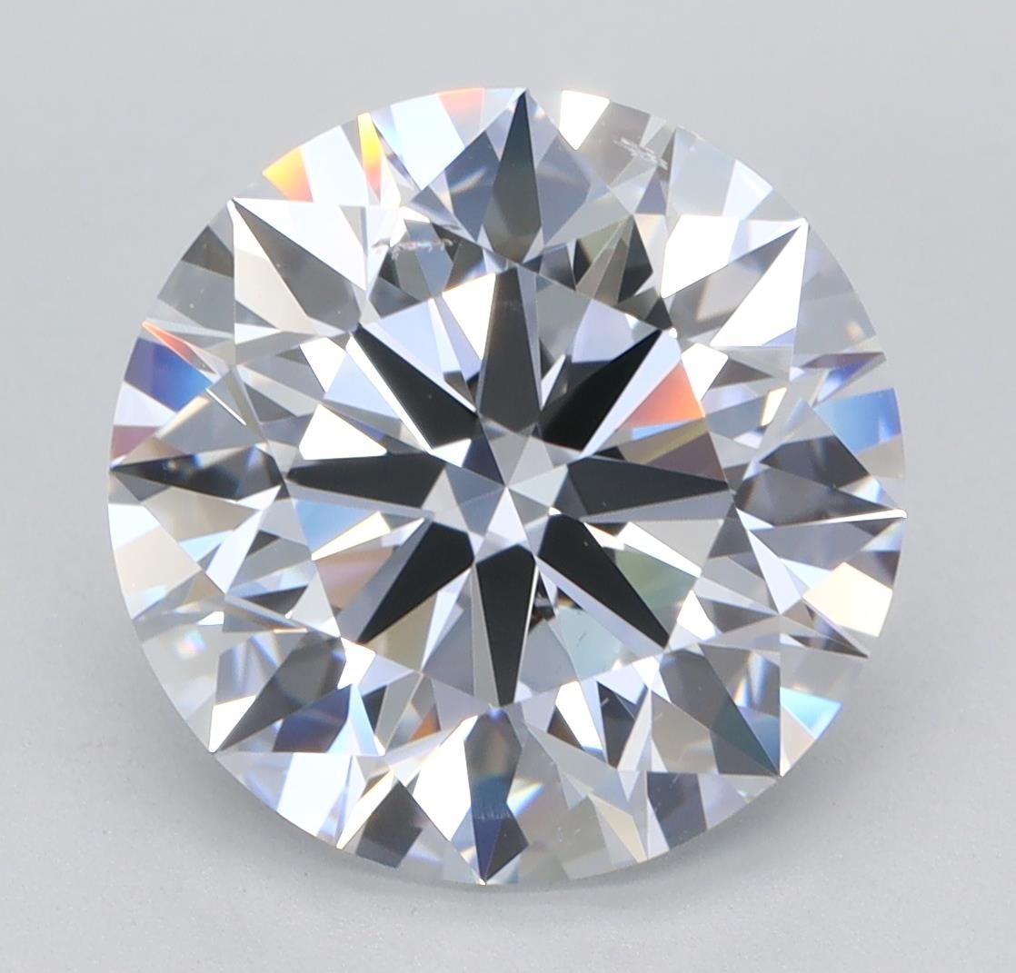 4.02ct G VS2 Rare Carat Ideal Cut Round Lab Grown Diamond