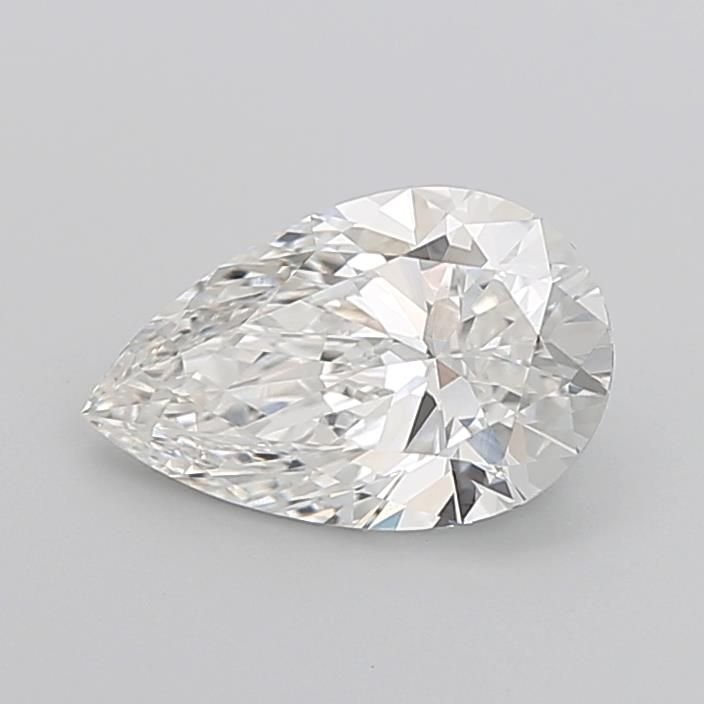 3.03ct F VVS2 Rare Carat Ideal Cut Pear Lab Grown Diamond
