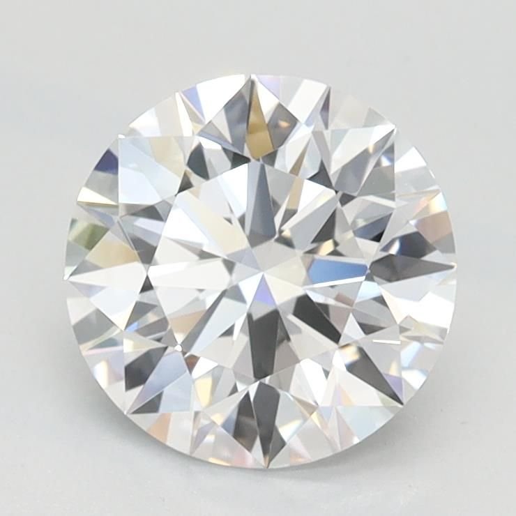 1.11ct D VVS2 Rare Carat Ideal Cut Round Lab Grown Diamond