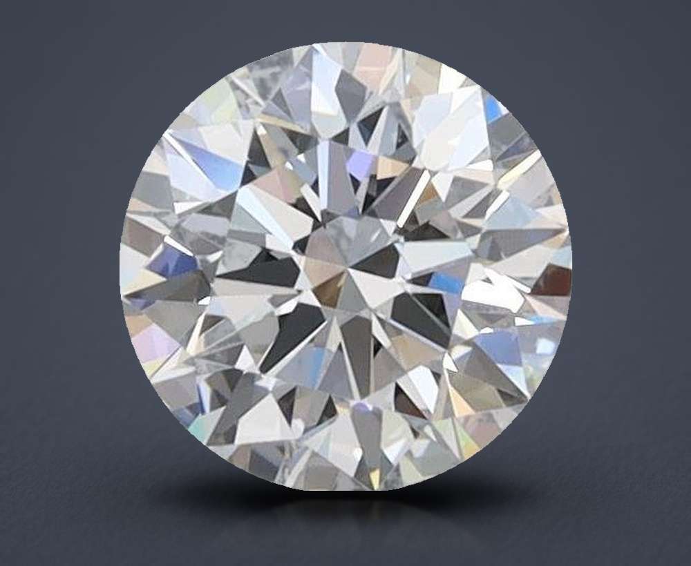 0.72 Carat Round Lab Diamond