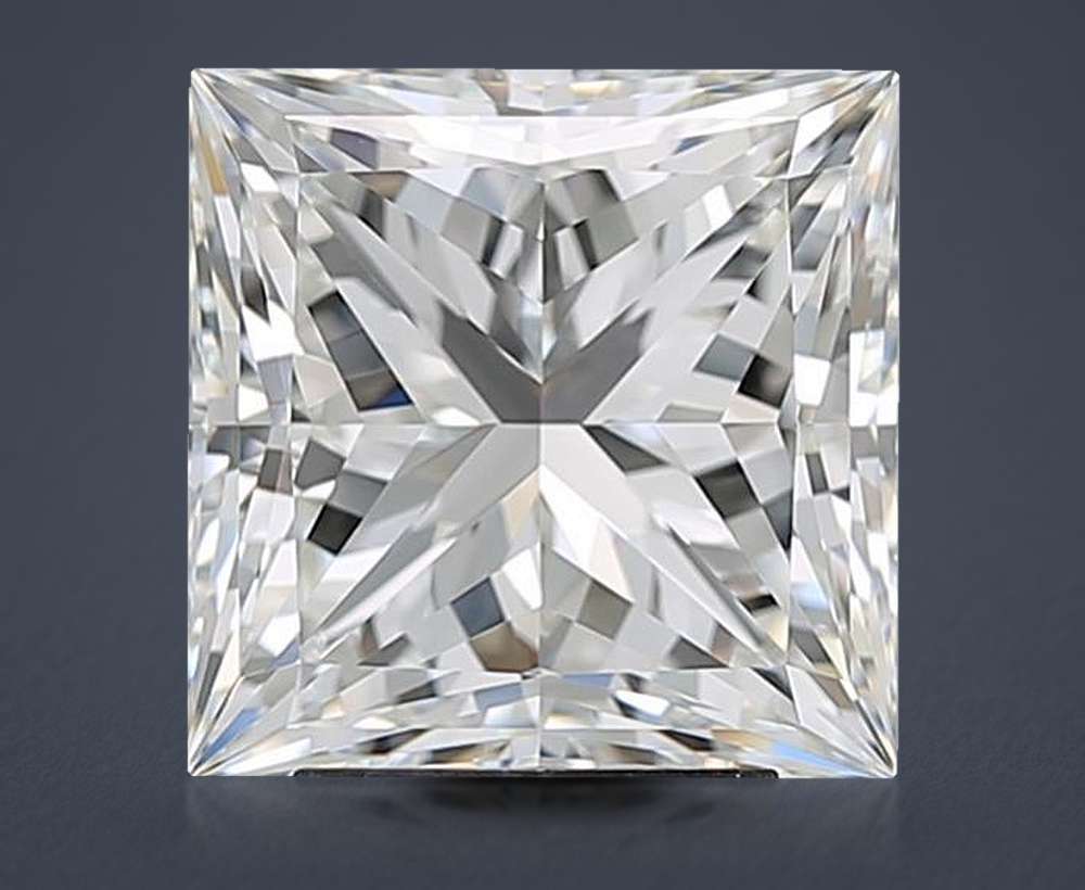 4.01 Carat Princess Natural Diamond