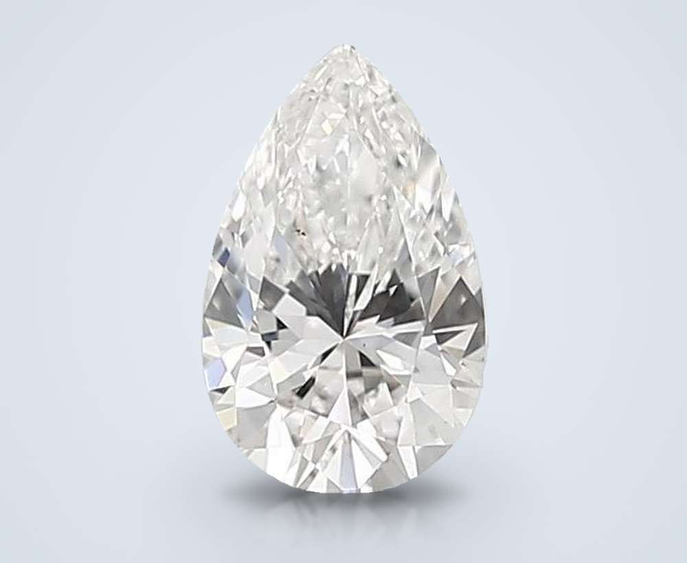 0.56 Carat Pear Lab Diamond