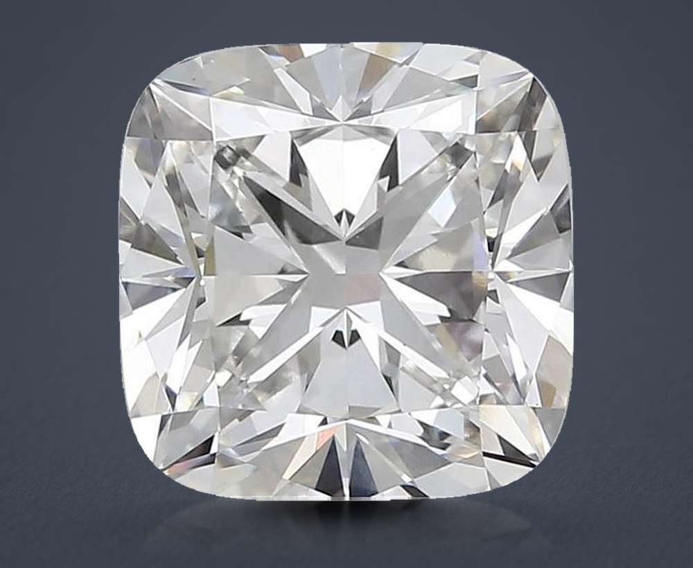 6.56 Carat Cushion Lab Diamond