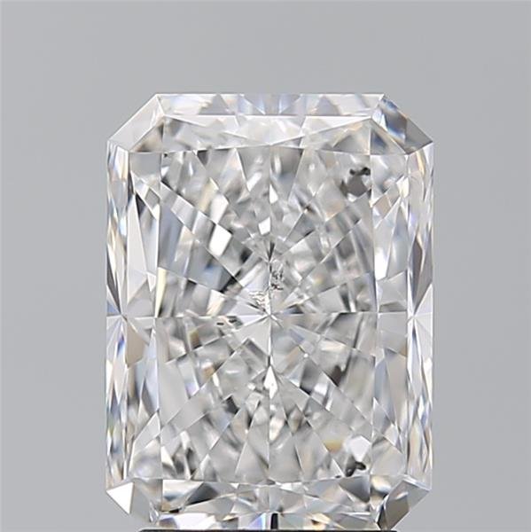 3.50ct D SI2 Rare Carat Ideal Cut Radiant Diamond