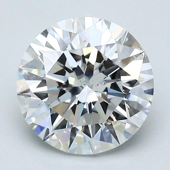 2.00ct F SI1 Very Good Cut Round Diamond