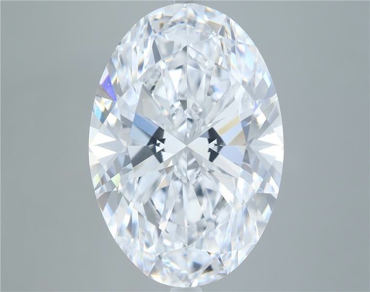 10.02ct D VS2 Rare Carat Ideal Cut Oval Diamond