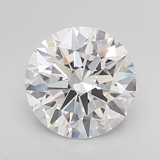 2.89ct D VVS2 Rare Carat Ideal Cut Round Lab Grown Diamond