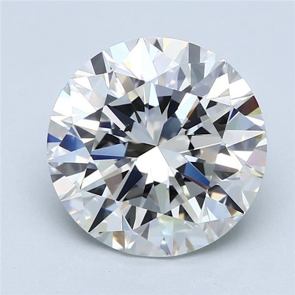 5.00ct I IF Rare Carat Ideal Cut Round Diamond