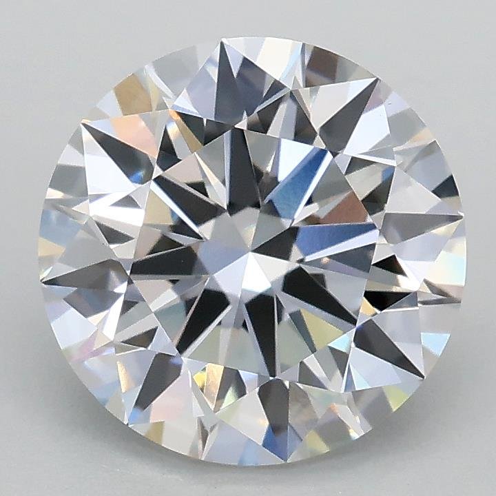 2.05ct D VVS2 Rare Carat Ideal Cut Round Lab Grown Diamond