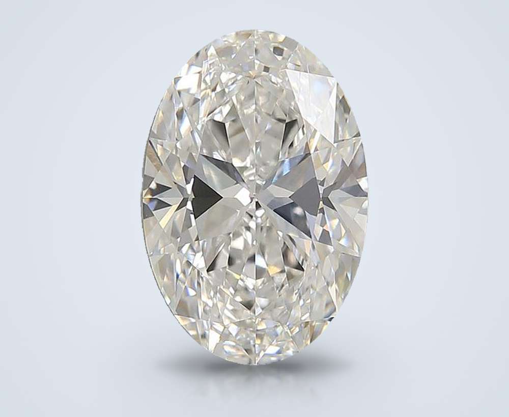 4.08 Carat Oval Lab Diamond