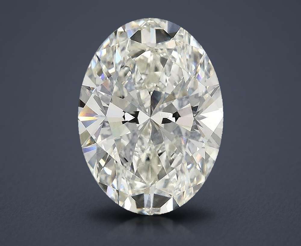 3.78 Carat Oval Lab Diamond