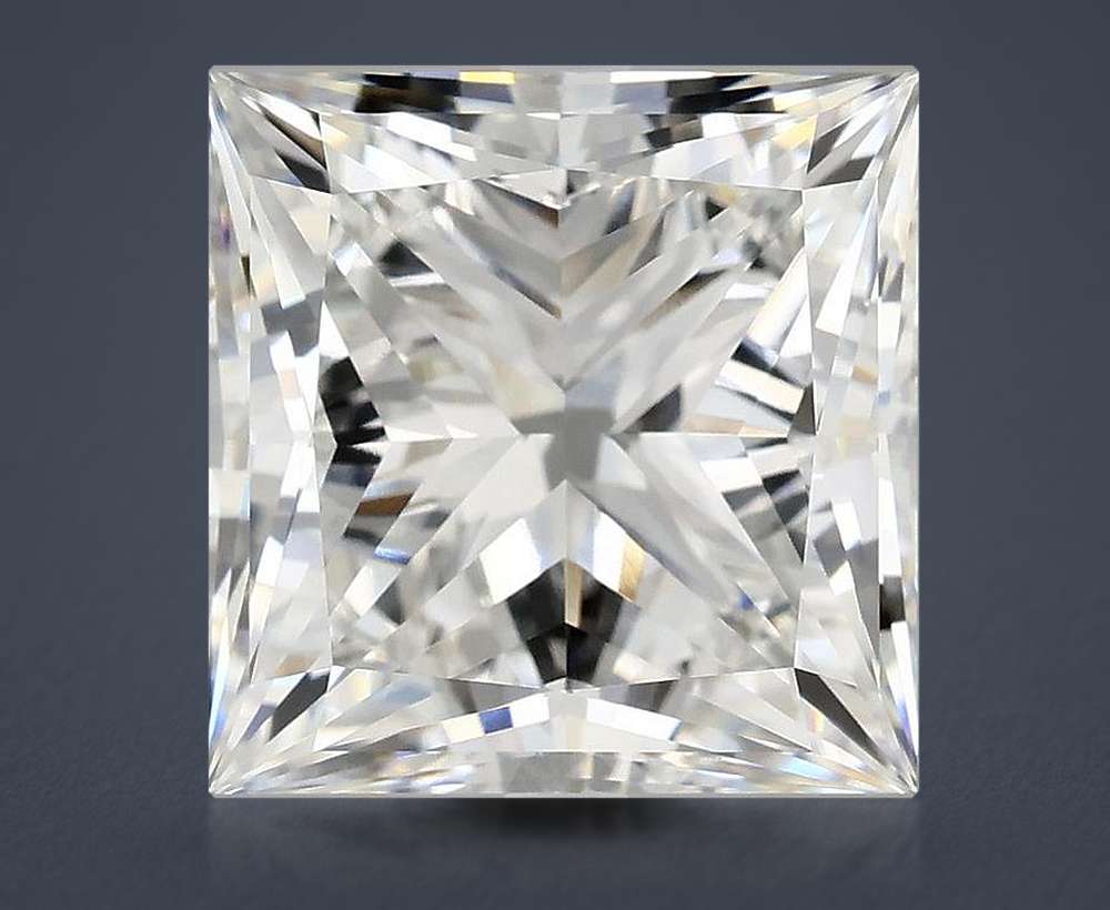 7.82 Carat Princess Lab Diamond