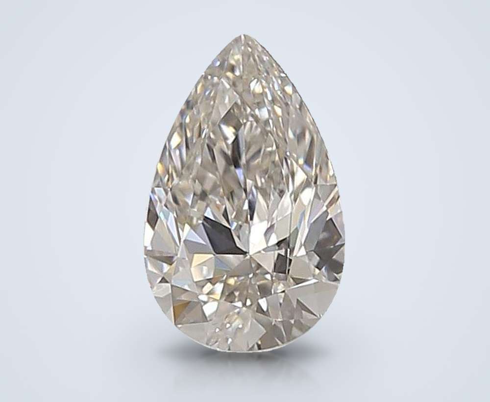 1.00 Carat Pear Lab Diamond
