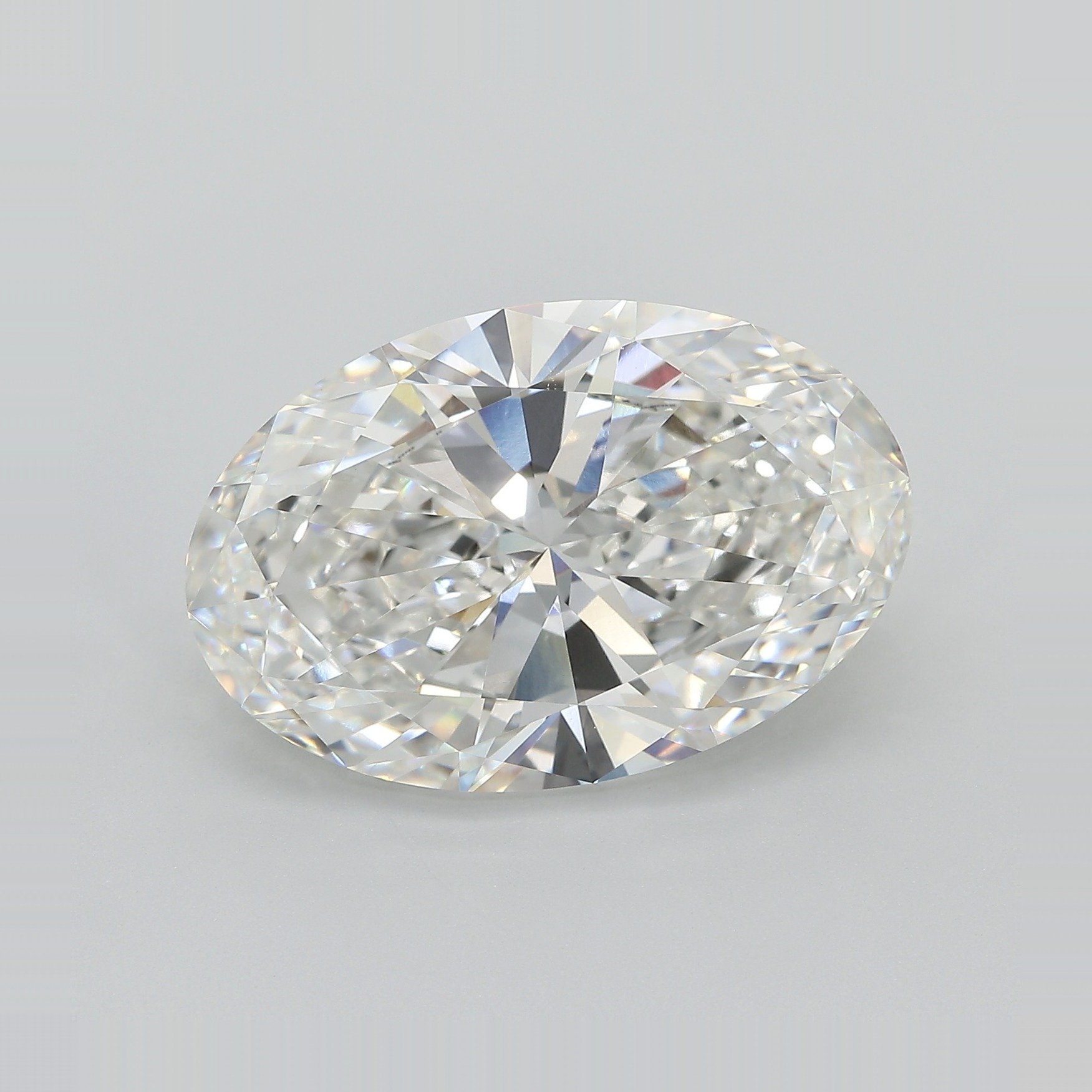 11.78ct G VVS2 Very Good Cut Oval Lab Grown Diamond