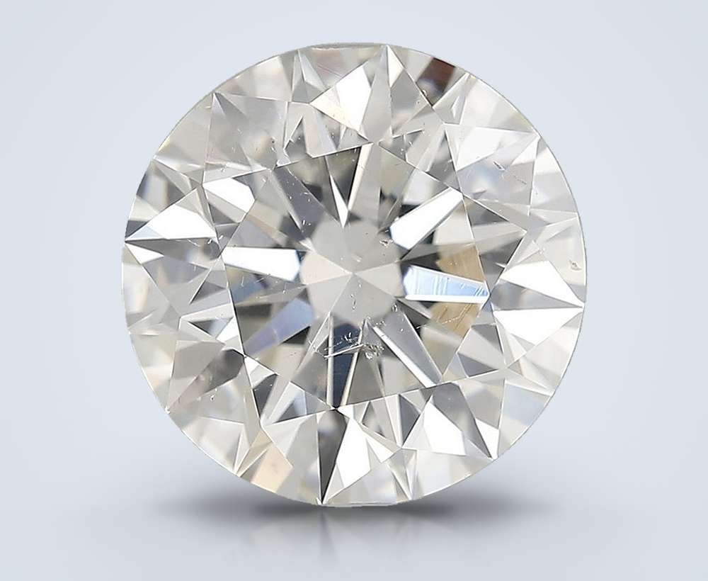3.75 Carat Round Natural Diamond