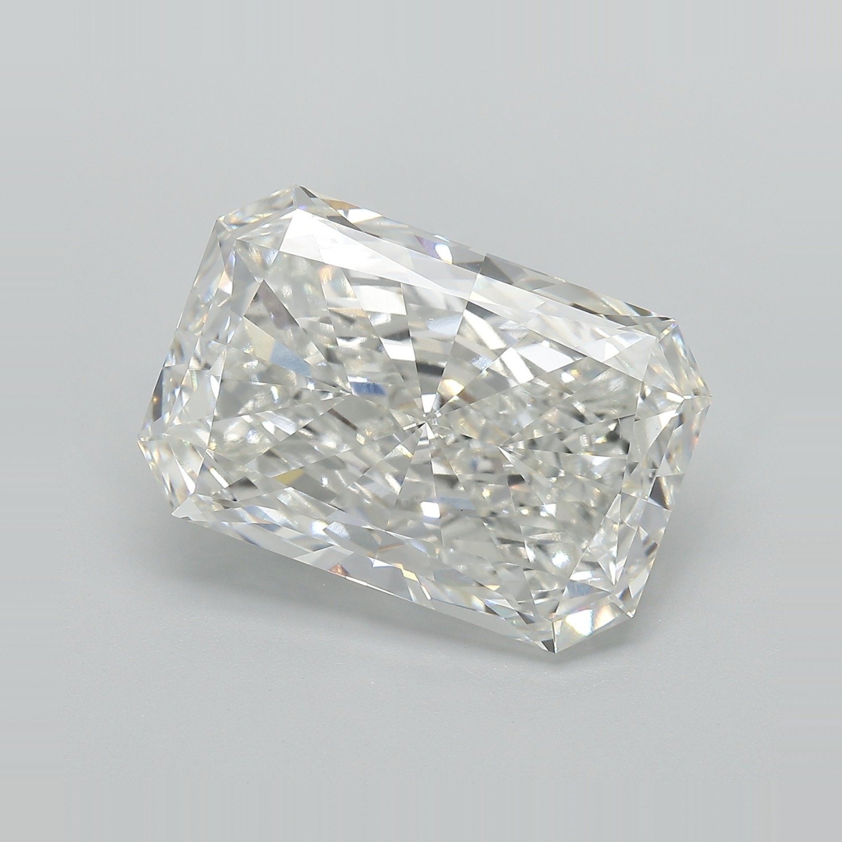 11.12ct G VVS2 Very Good Cut Radiant Lab Grown Diamond