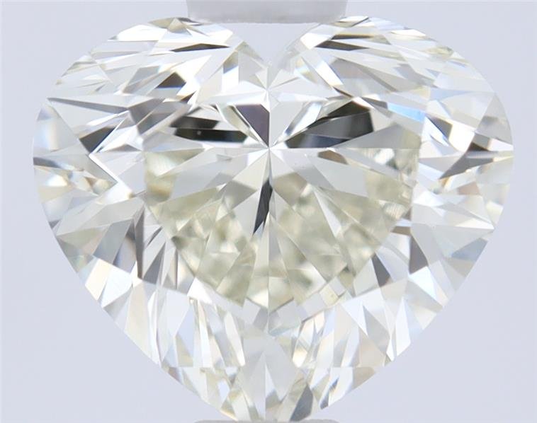 0.81ct K VS2 Rare Carat Ideal Cut Heart Diamond