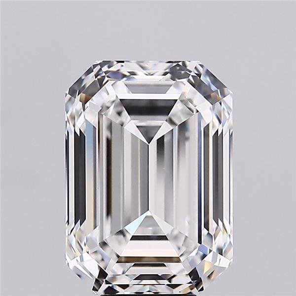 8.02ct E VS1 Rare Carat Ideal Cut Emerald Diamond
