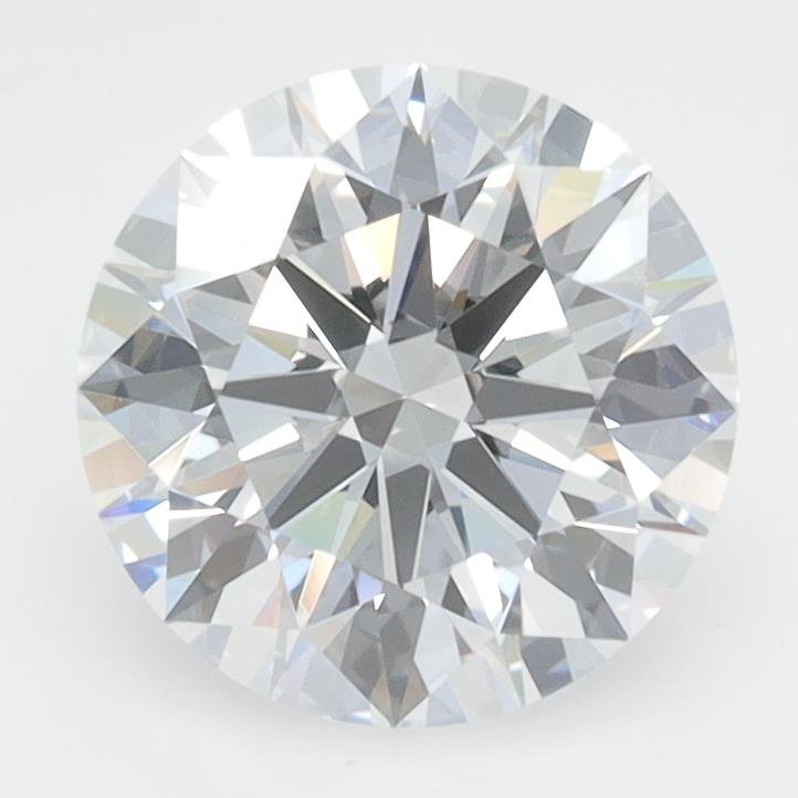 2.04ct D VVS1 Rare Carat Ideal Cut Round Lab Grown Diamond