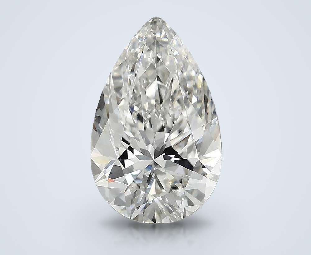 2.82 Carat Pear Lab Diamond