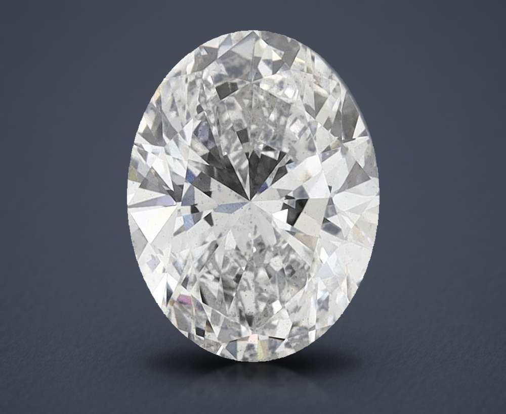 2.98 Carat Oval Lab Diamond