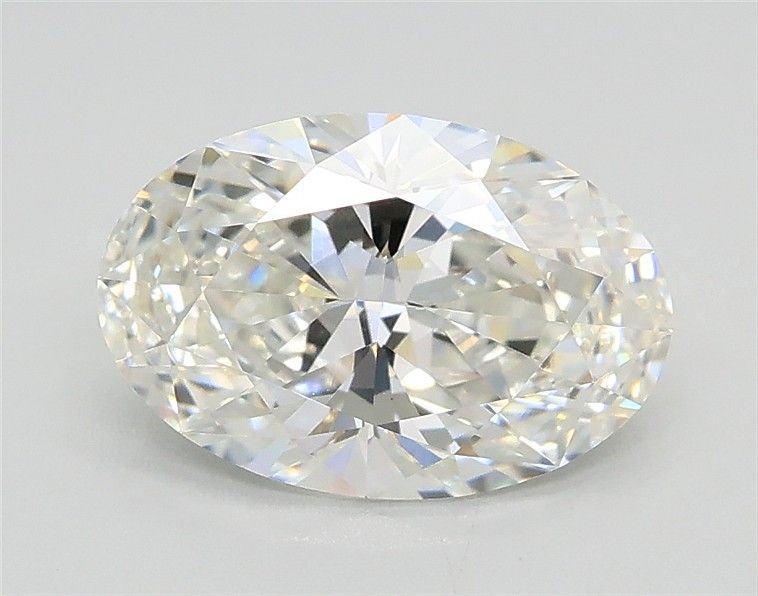 1.53ct G VVS2 Rare Carat Ideal Cut Oval Lab Grown Diamond