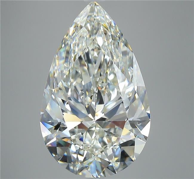 8.02ct G VVS2 Rare Carat Ideal Cut Pear Diamond