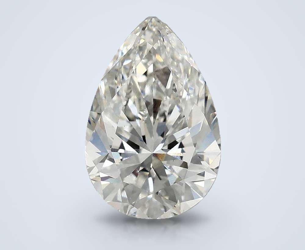 3.10 Carat Pear Lab Diamond