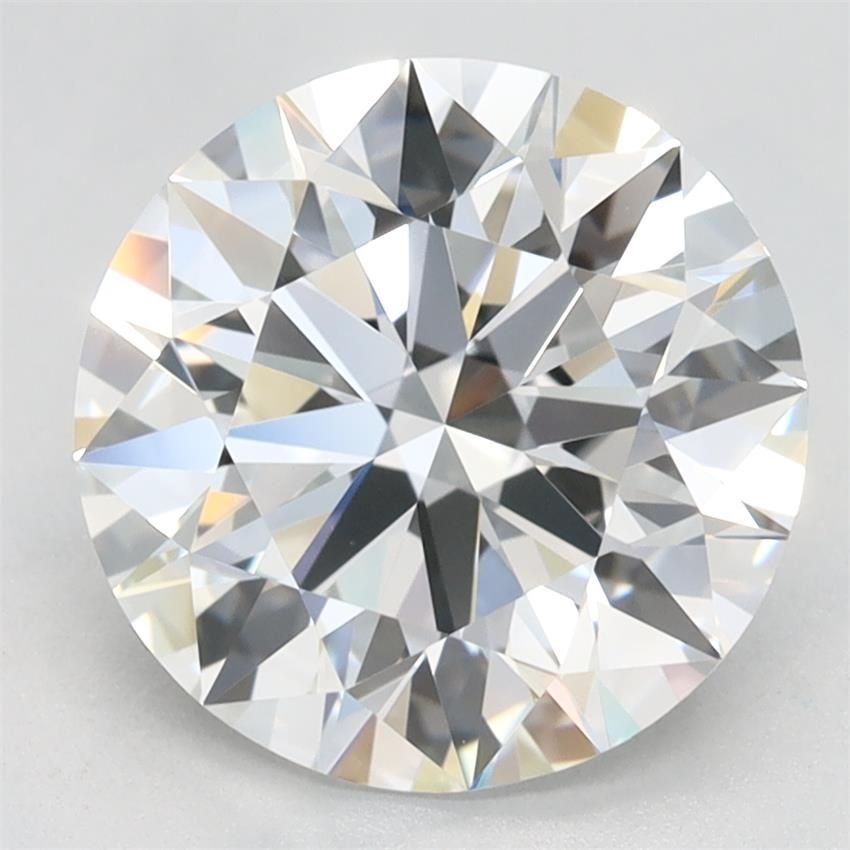 2.91ct F VVS1 Rare Carat Ideal Cut Round Lab Grown Diamond