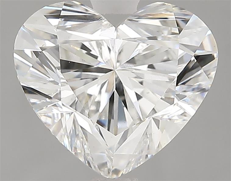 3.00ct G SI1 Rare Carat Ideal Cut Heart Lab Grown Diamond