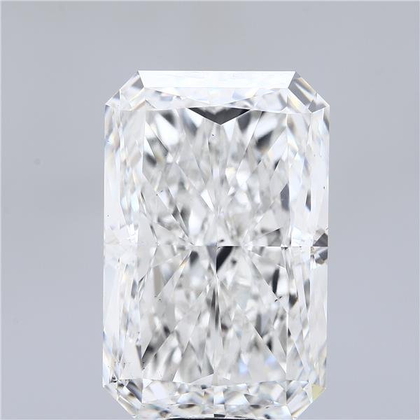 21.28ct F VS2 Rare Carat Ideal Cut Radiant Lab Grown Diamond