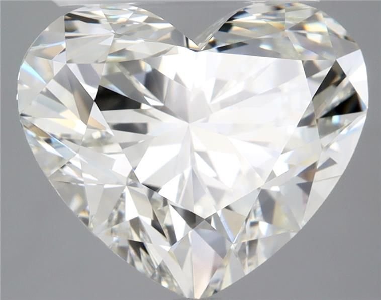 5.26ct I VVS2 Rare Carat Ideal Cut Heart Diamond