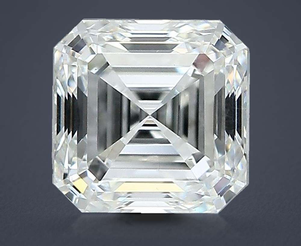 0.60 Carat Asscher Natural Diamond