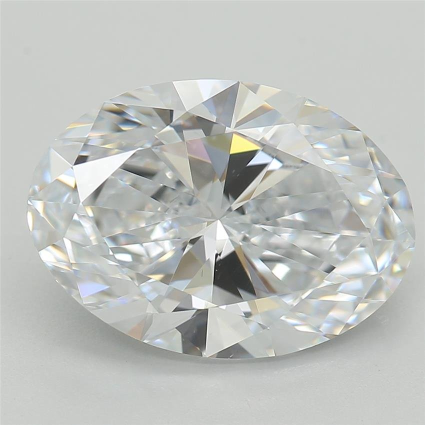 2.49ct F VS2 Rare Carat Ideal Cut Oval Lab Grown Diamond