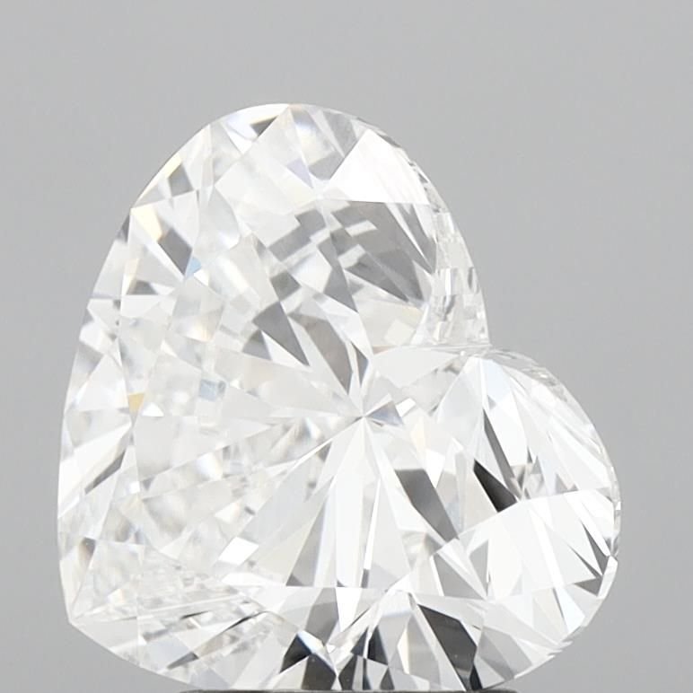 3.08ct E VS1 Rare Carat Ideal Cut Heart Lab Grown Diamond