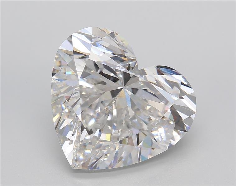 12.21ct E VVS2 Rare Carat Ideal Cut Heart Lab Grown Diamond
