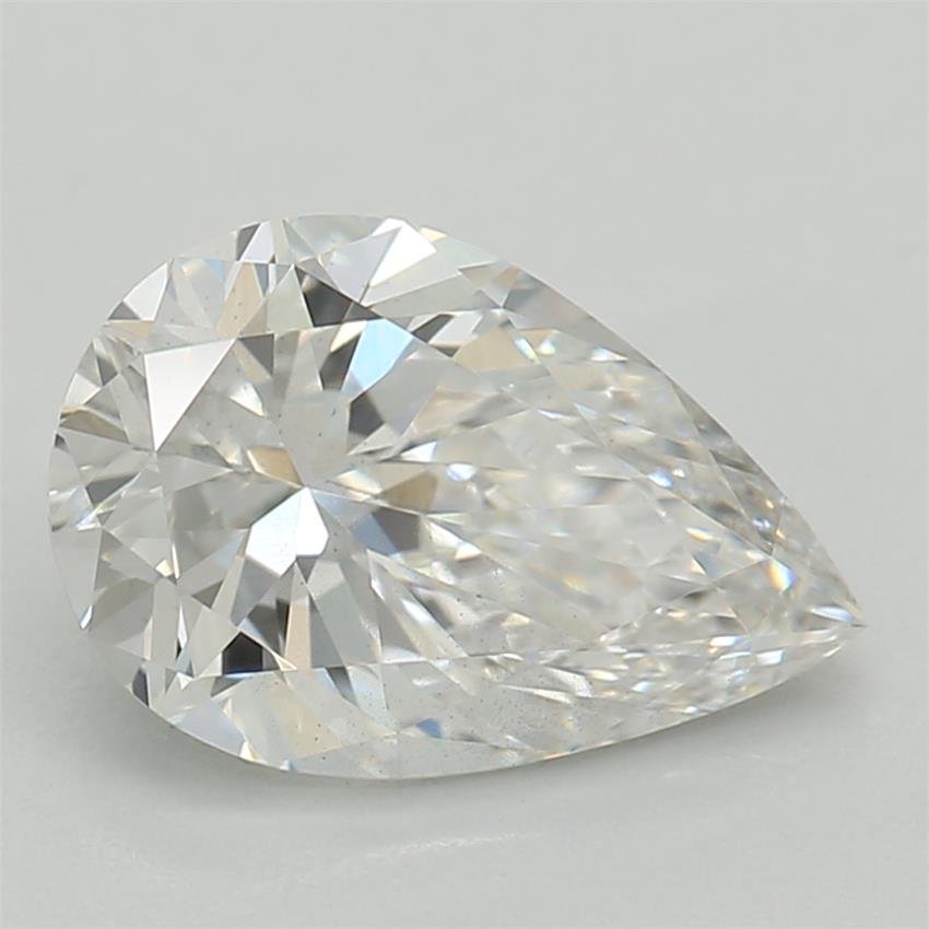 1.05ct E SI1 Very Good Cut Pear Lab Grown Diamond