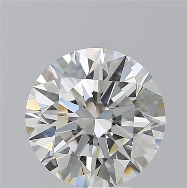 4.20ct H VVS1 Rare Carat Ideal Cut Round Diamond