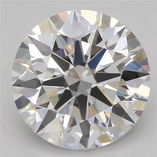 2.53ct E VVS2 Rare Carat Ideal Cut Round Lab Grown Diamond