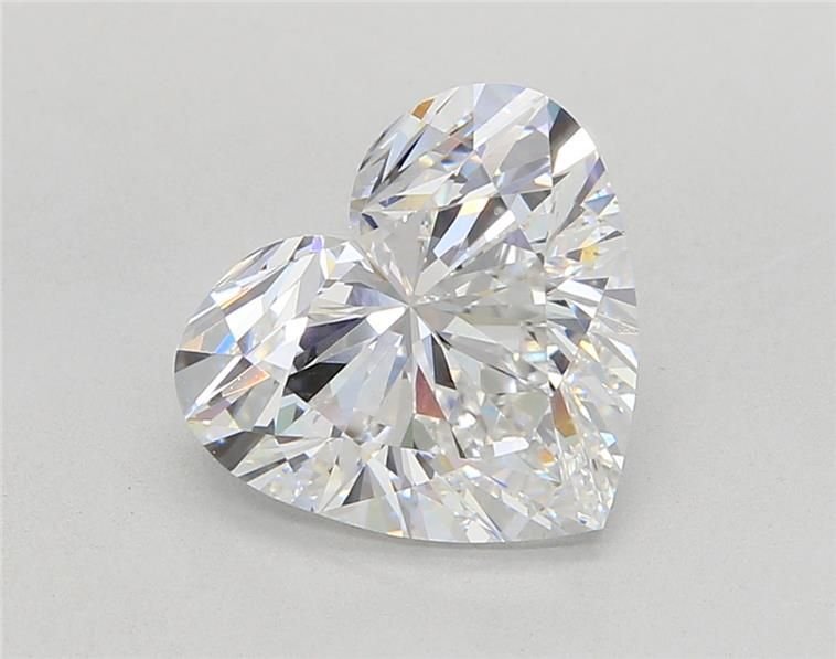 4.06ct D VVS2 Rare Carat Ideal Cut Heart Lab Grown Diamond
