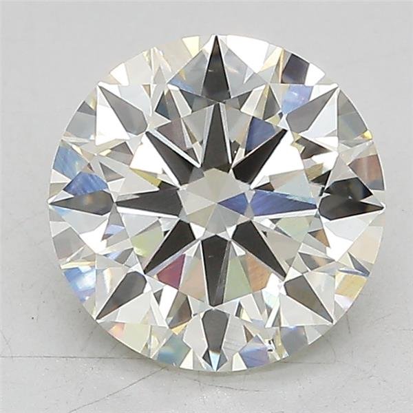 2.48ct J VS1 Excellent Cut Round Lab Grown Diamond