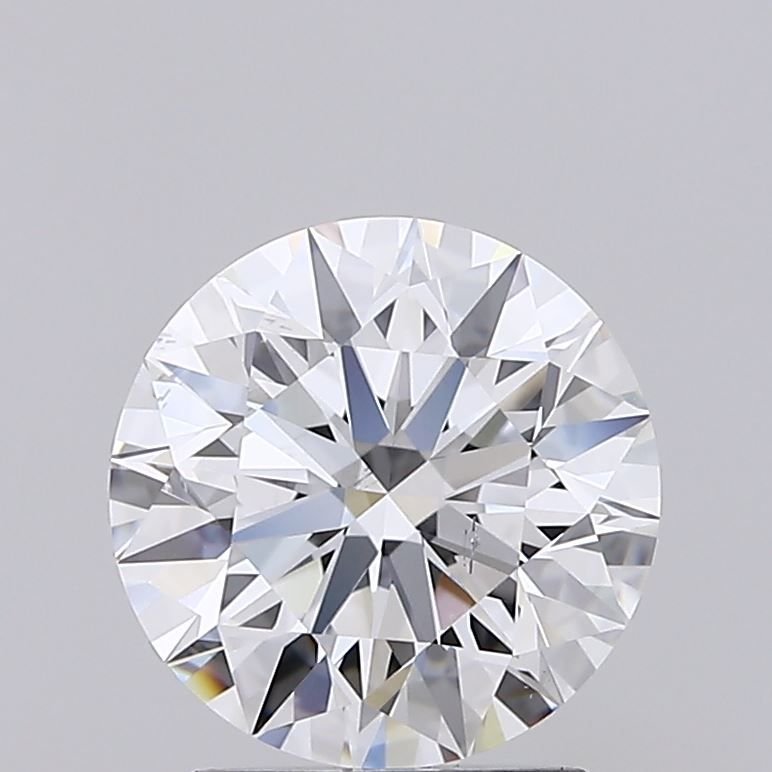 1.92ct D SI1 Rare Carat Ideal Cut Round Lab Grown Diamond