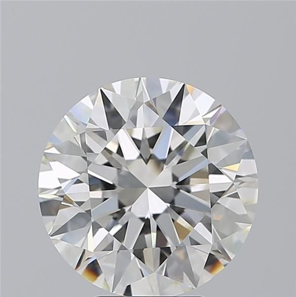 5.18ct I VVS1 Rare Carat Ideal Cut Round Diamond