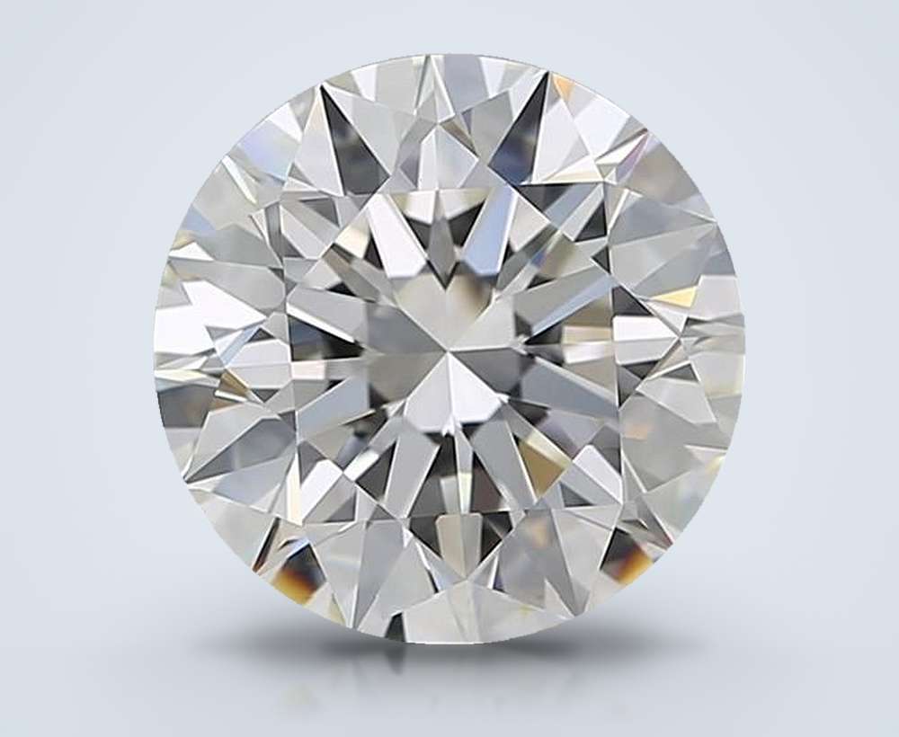 5.18 Carat Round Natural Diamond