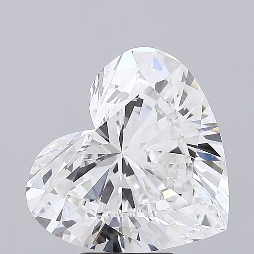 7.02ct F VVS2 Very Good Cut Heart Lab Grown Diamond