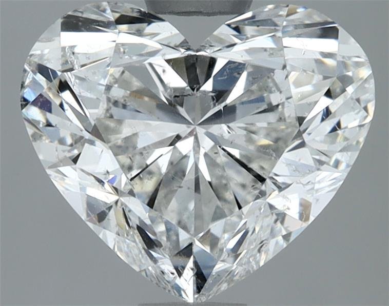 2.08ct G SI2 Rare Carat Ideal Cut Heart Diamond