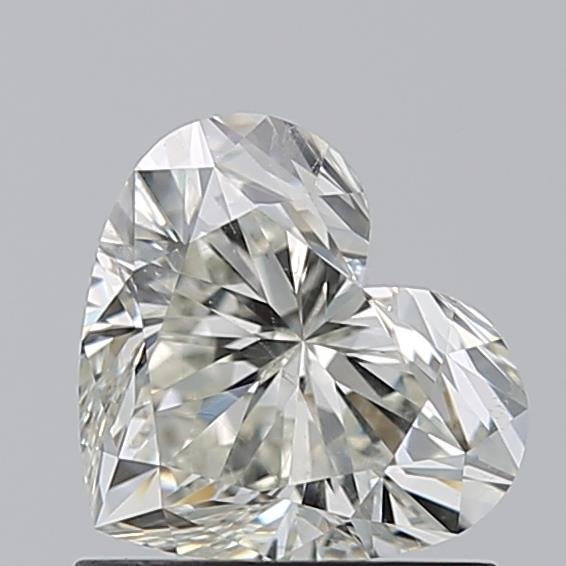 1.01ct K SI2 Rare Carat Ideal Cut Heart Diamond
