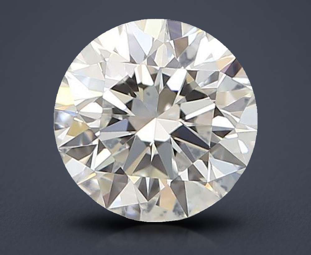 0.52 Carat Round Natural Diamond