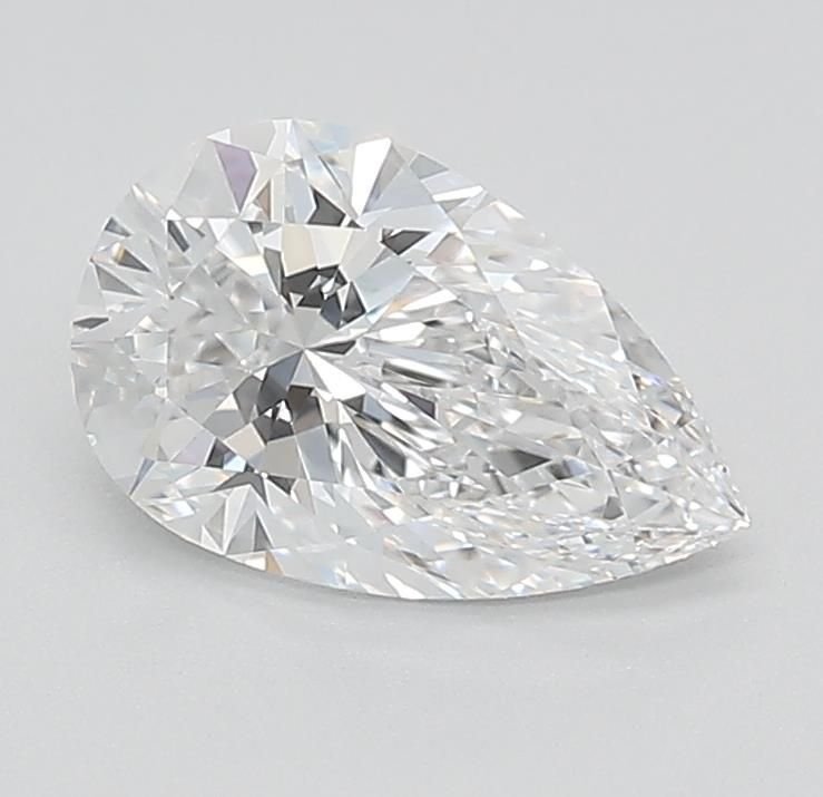 1.07ct D VVS2 Rare Carat Ideal Cut Pear Lab Grown Diamond